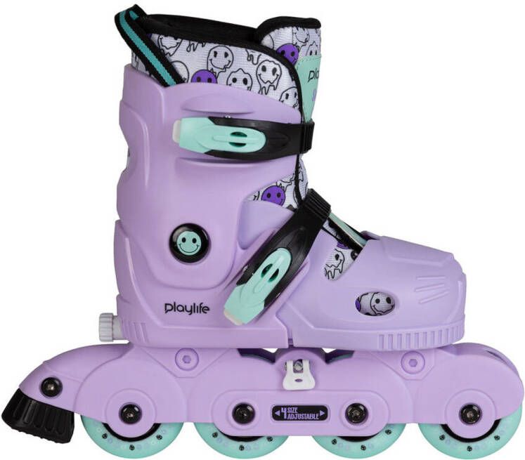 Playlife Smile Girls inlineskates meisjes lila maat 30-33