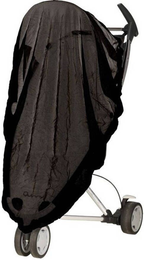 Playshoes Universeel muskietennet klamboe voor baby ledikant kinderwagen zwart Klamboes