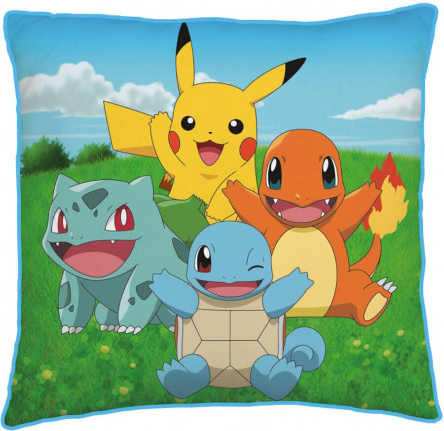 Pokémon Kussen Pikachu 40 x 40 cm Polyester