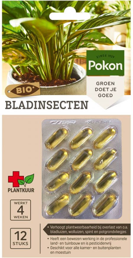 Pokon Bio Plantkuur bladinsecten capsules 12 stuks
