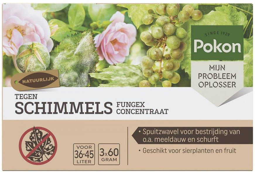 Pokon Tegen Schimmels 180gr (3x60gr Spuitzwavel)