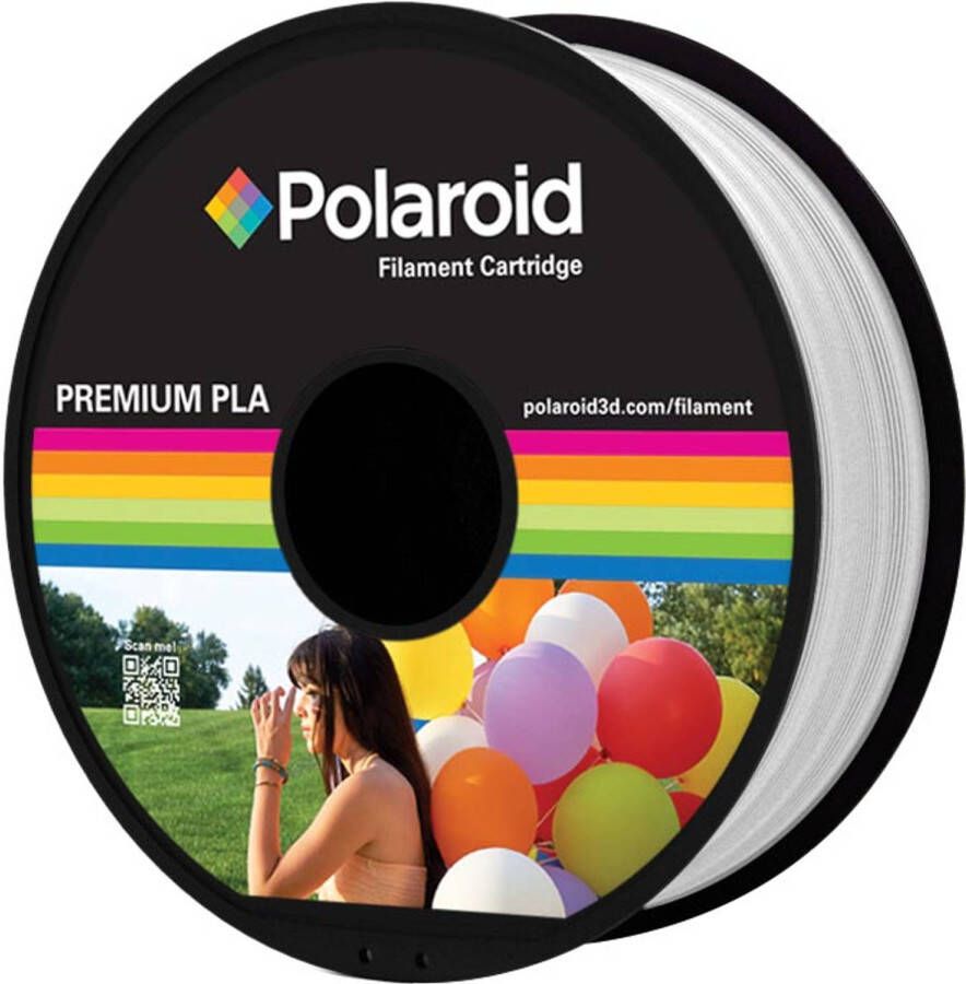 Polaroid 3D Universal Premium PLA filament 1 kg wit