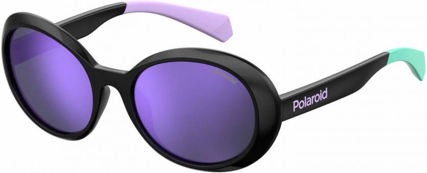 Polaroid zonnebril 8033 S 807 MF dames zwart met violet lens
