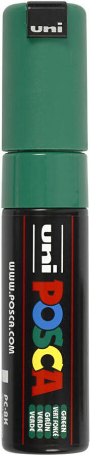 Posca marker 8 mm PC-8K groen large