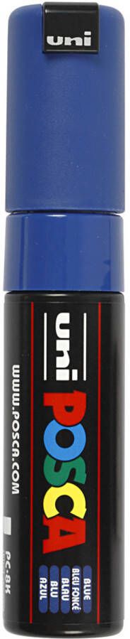 Posca marker junior 8 mm donkerblauw