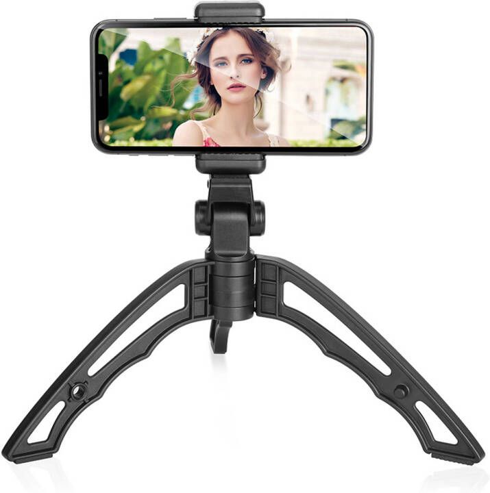 Premium Commerce Statief Telefoon Camera Smartphone Tripod Iphone Samsung Incl. Telefoonhouder (2 in 1)