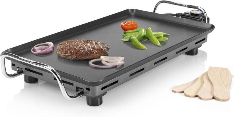 Princess Bakplaat 102300 Table Chef Pro Bakplaat Grillplaat Gourmetplaat 46x26 cm 2000W Regelbare thermostaat Voor 6 personen Teppanyaki - Foto 3
