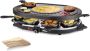 Princess Gourmetstel 162700 Raclette Oval Grill Party Speciaal crêpegedeelte 8 personen 43 x 30 cm 2 meter snoer 1200W Regelebare thermostaat 8 pannetjes - Thumbnail 2