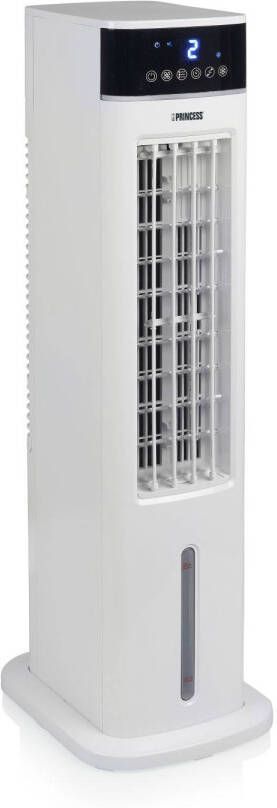 Princess Aircooler 358640 Slimme luchtkoeler Airco zonder slang App gestuurd oscillerend (draaien) wit 3.5L aircooler met koelelementen aircooler met water