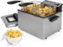 Princess 185000 Frituurpan – Grote friteuse met 3 manden Koude zone – Krachtig 3270 Watt – Inhoud 5 liter - Thumbnail 2