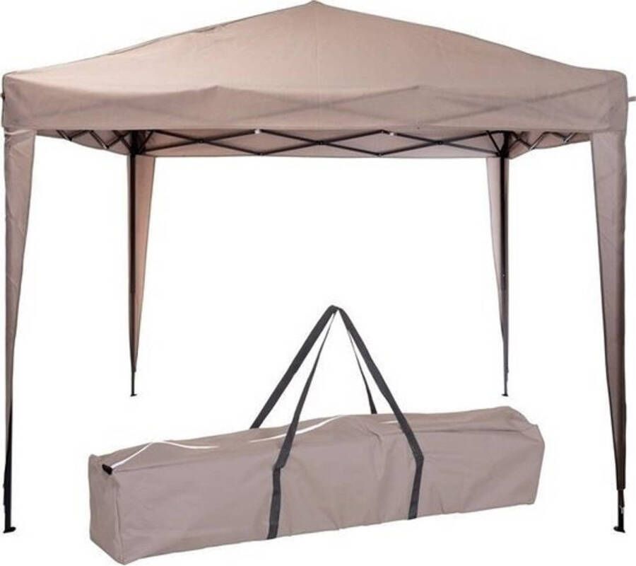 Pro Garden Ambiance Easy-up Partytent 3x3m Opvouwbaar Taupe