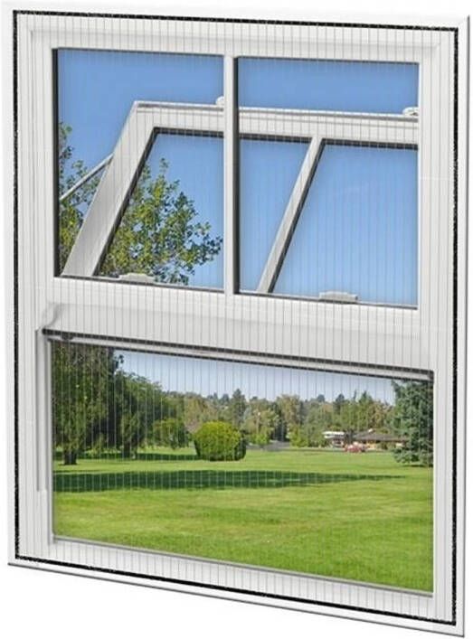 Pro Plus 2x stuks opzethorren tegen insecten 150 x 130 cm Raamhorren