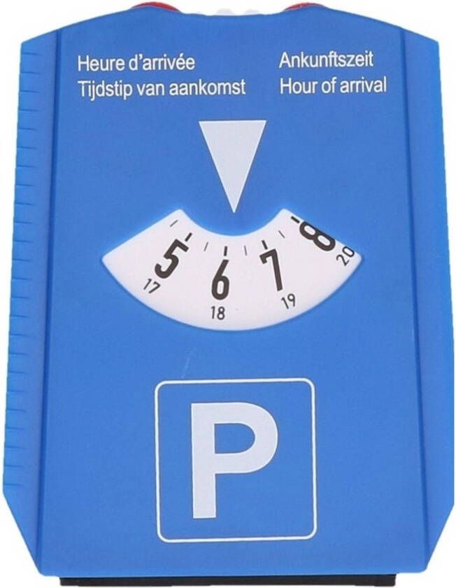 Pro Plus Luxe blauwe parkeerschijf Parkeerschijven