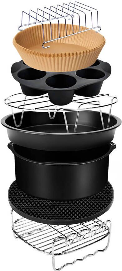 PROKING Airfryer accesoires set 8 delig