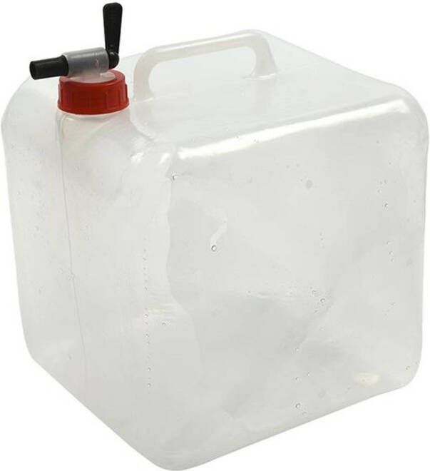 ProPlus opvouwbare jerrycan met kraan 10 liter transparant