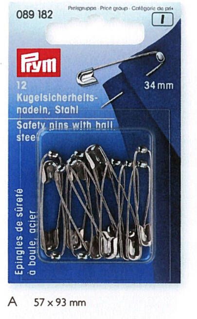 Prym Veiligheidsspelden Kogel