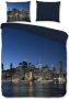 Pure Dekbedovertrek Micropercal NY City blauw 240x200 220cm - Thumbnail 3