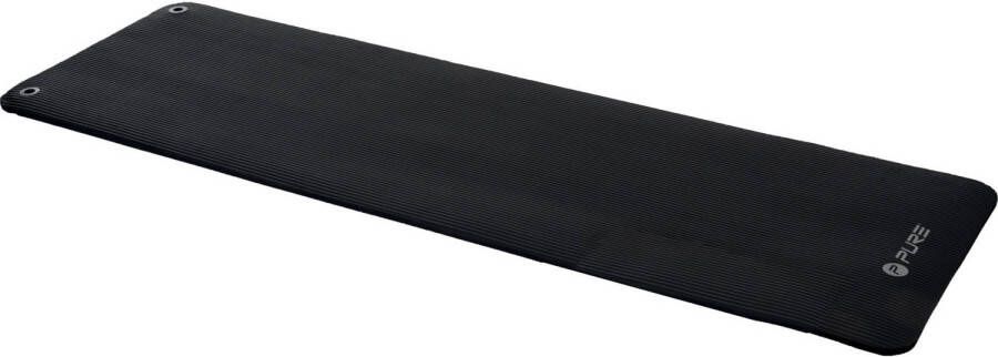 Pure2Improve fitnessmat NBR 182 x 61 cm PVC zwart