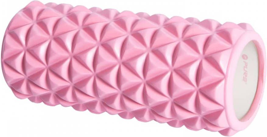 Pure2Improve Yogarol 33x14 cm roze en wit