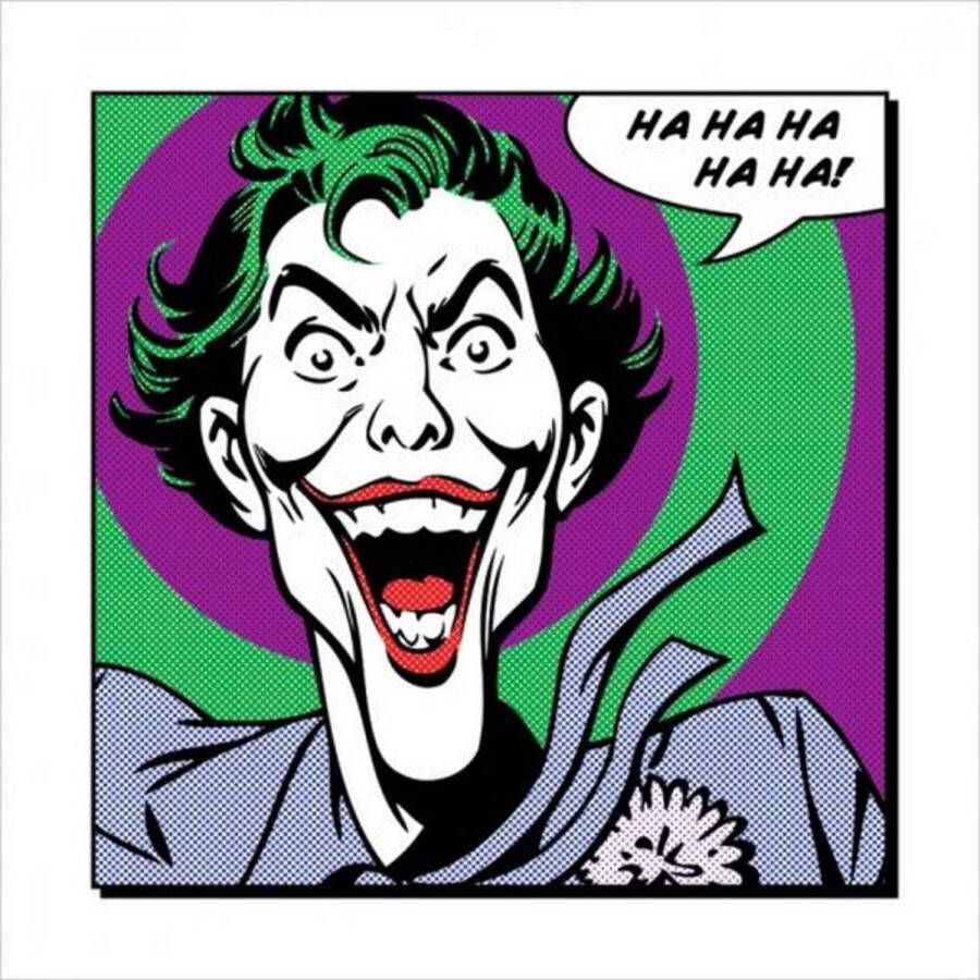 Merkloos Kunstdruk Joker Ha 40x40cm