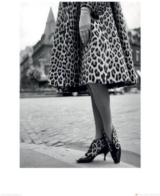 Pyramid Kunstdruk Time Life Dior Leopard Print 60x80cm