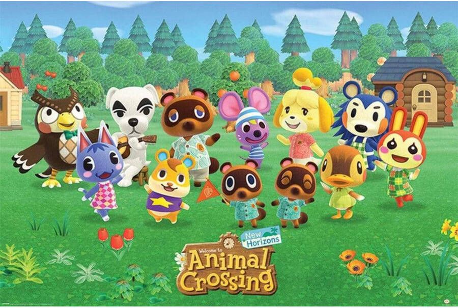 Pyramid Poster Animal Crossing Lineup 91 5x61cm