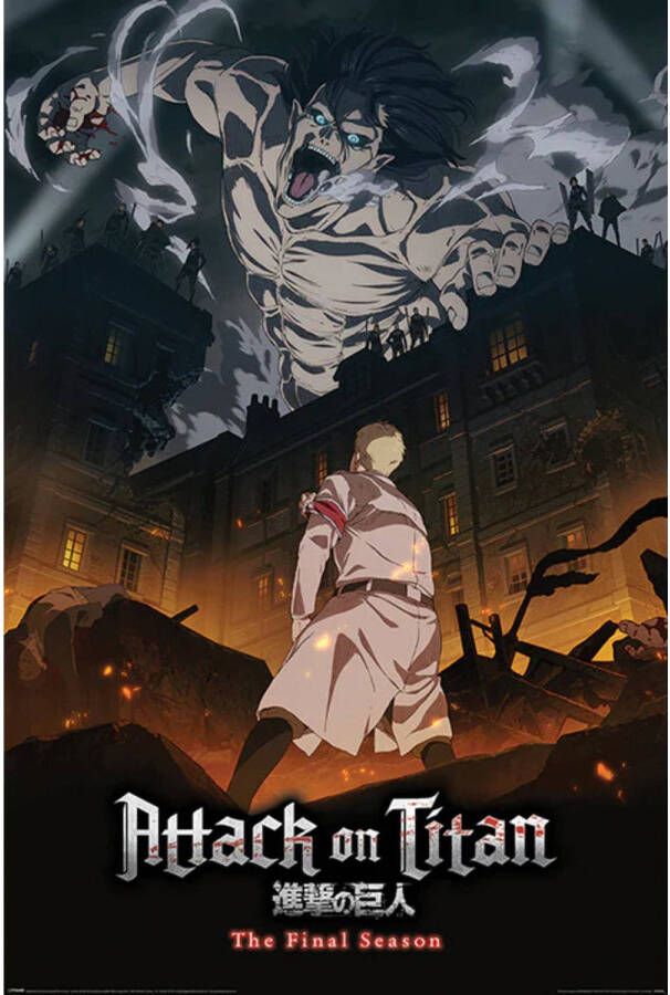 Pyramid Poster Attack on Titan S4 Eren Onslaught 61x91 5cm