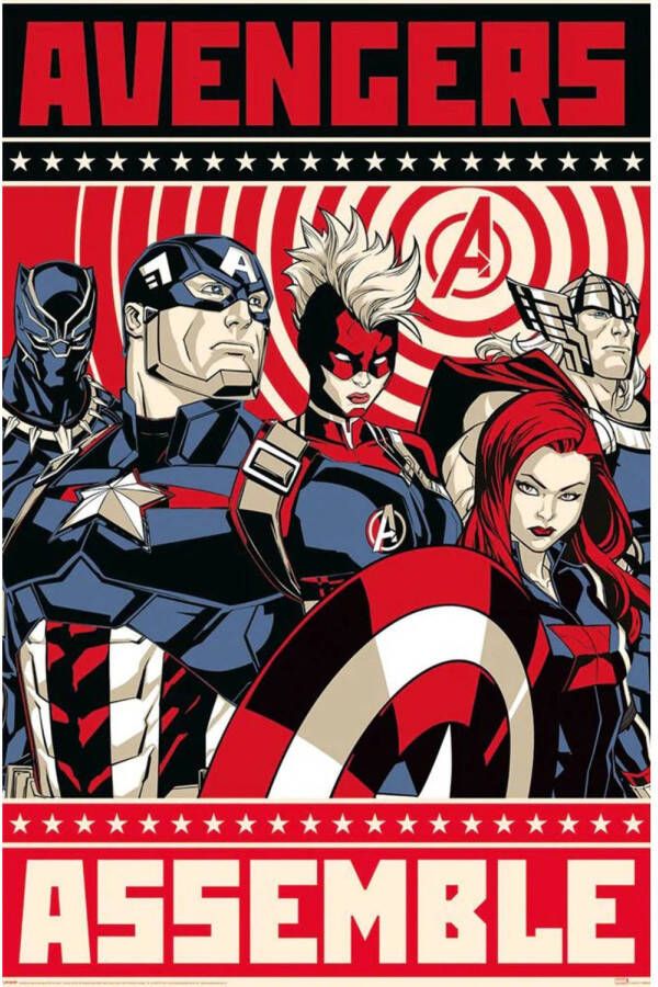 Pyramid Poster Avengers Assemble 61x91 5cm