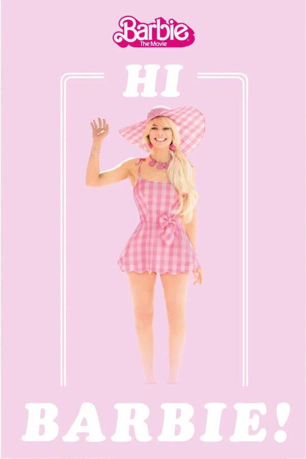 Pyramid Poster Barbie Movie Hi Barbie 61x91 5cm