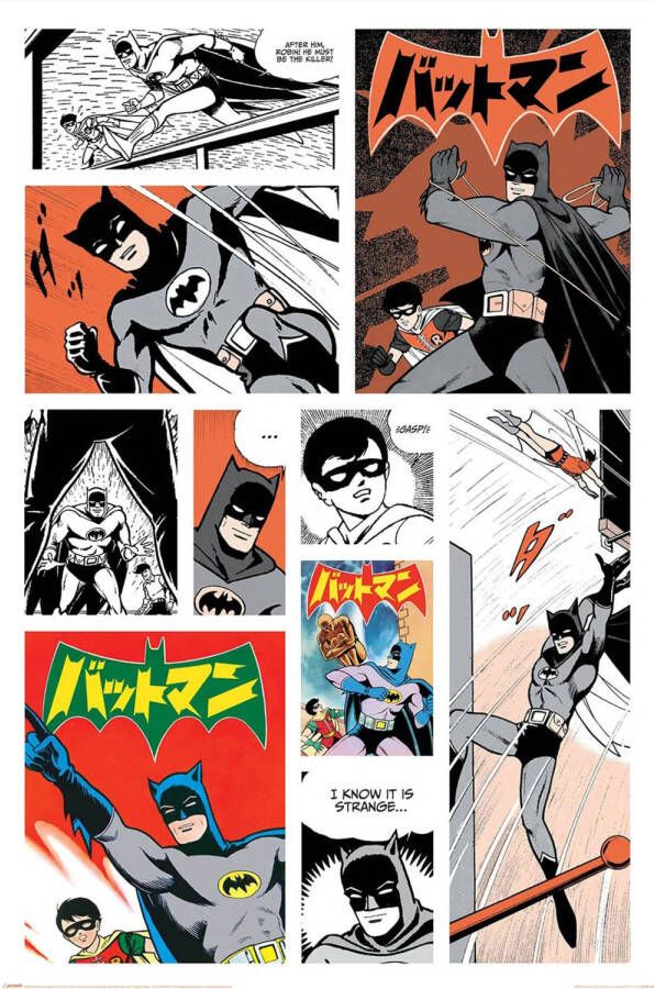 Pyramid Poster Batman Bat-Manga 61x91 5cm