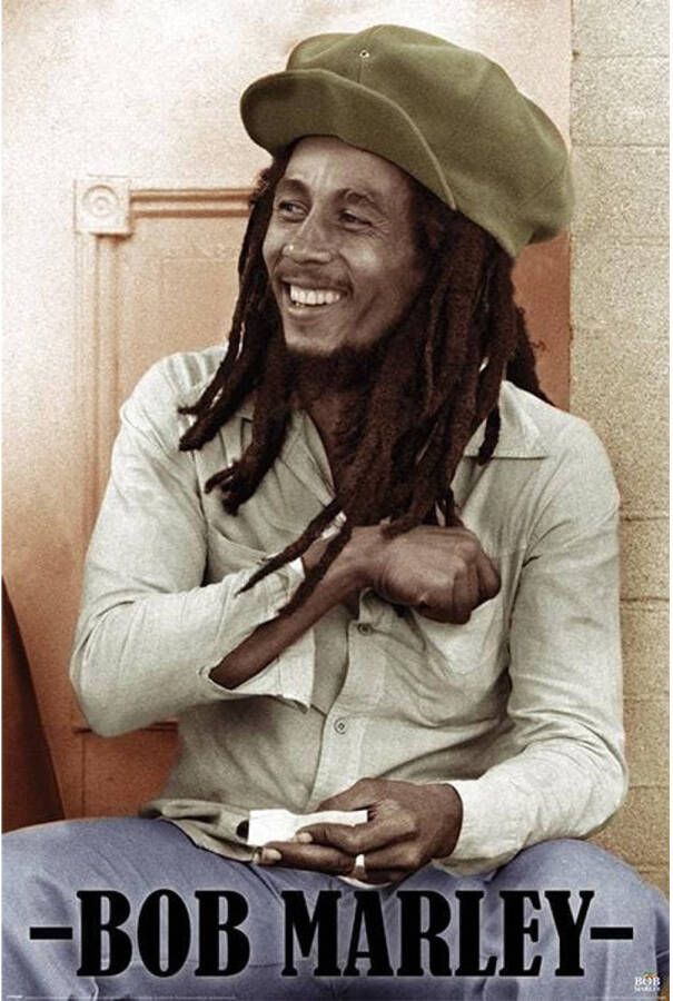 Pyramid Poster Bob Marley Rolling Papers 61x91 5cm