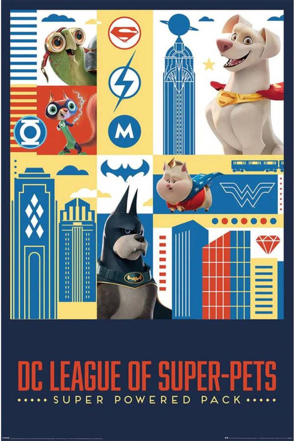 Pyramid Poster DC Super Pets Activate 61x91 5cm