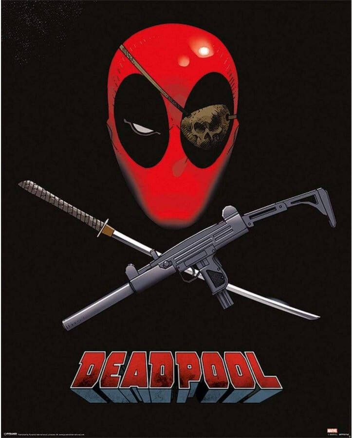 Pyramid Poster Deadpool Eye Patch 40x50cm