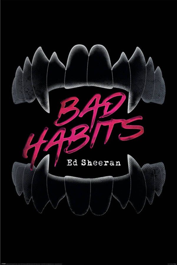 Pyramid Poster Ed Sheeran Bad Habits 61x91 5cm