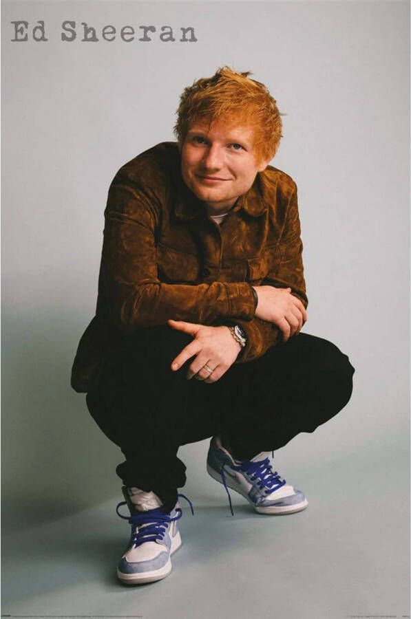 Pyramid Poster Ed Sheeran Crouch 61x91 5cm