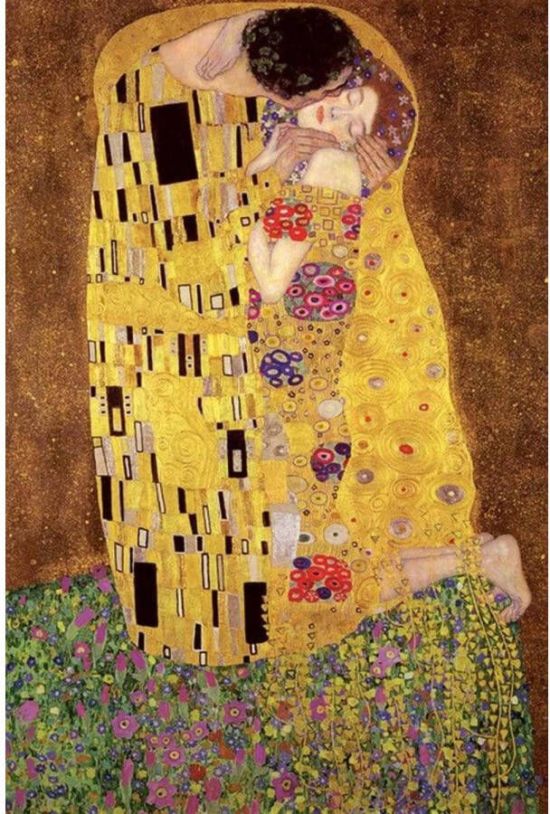 Pyramid Poster Gustav Klimts the Kiss 61x91 5cm