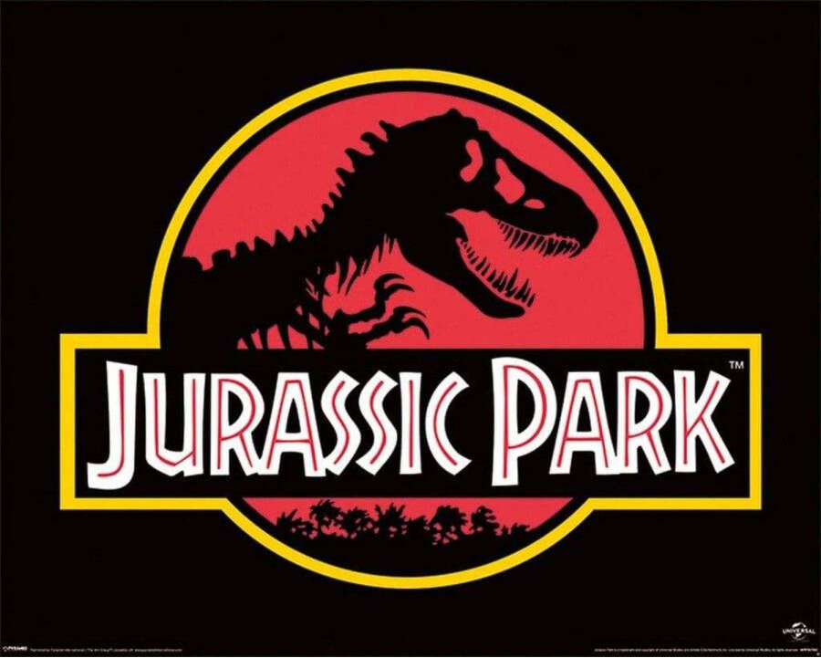 Pyramid Poster Jurassic Park Classic Logo 50x40cm