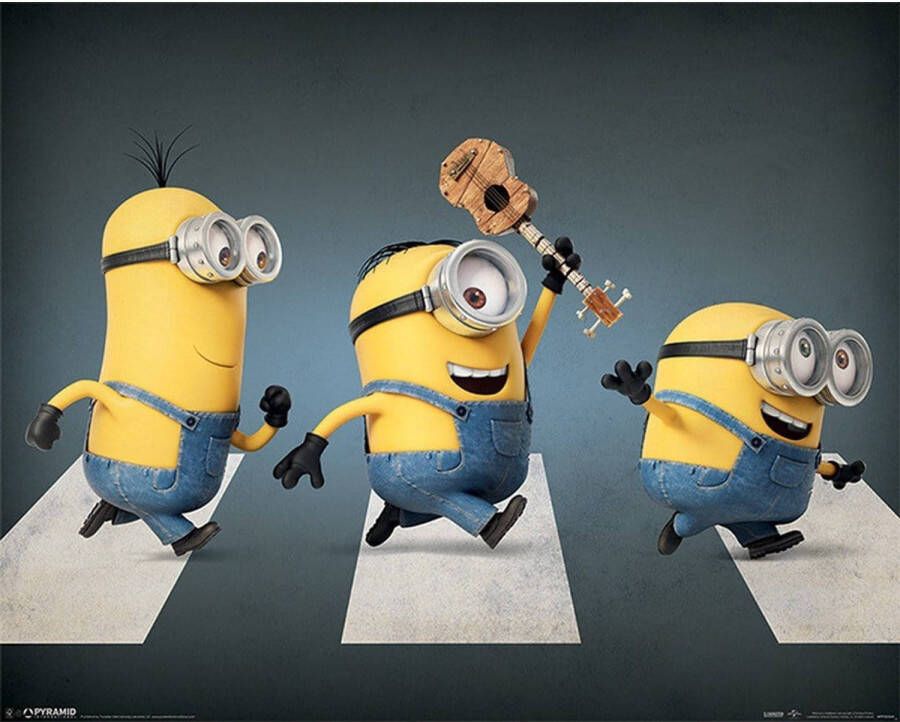 Pyramid Poster Minions Abbey Road 50x40cm