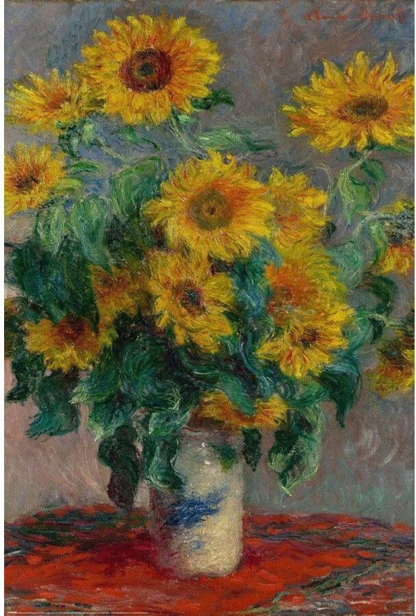 Pyramid Poster Monet Bouquet of Sunflowers 61x91 5cm