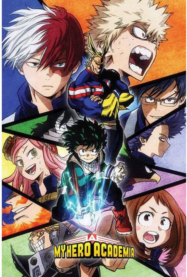 Pyramid Poster My Hero Academia Characters Mosaic 61x91 5cm