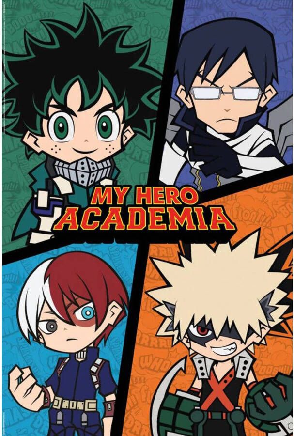 Pyramid Poster My Hero Academia Chibi 61x91 5cm