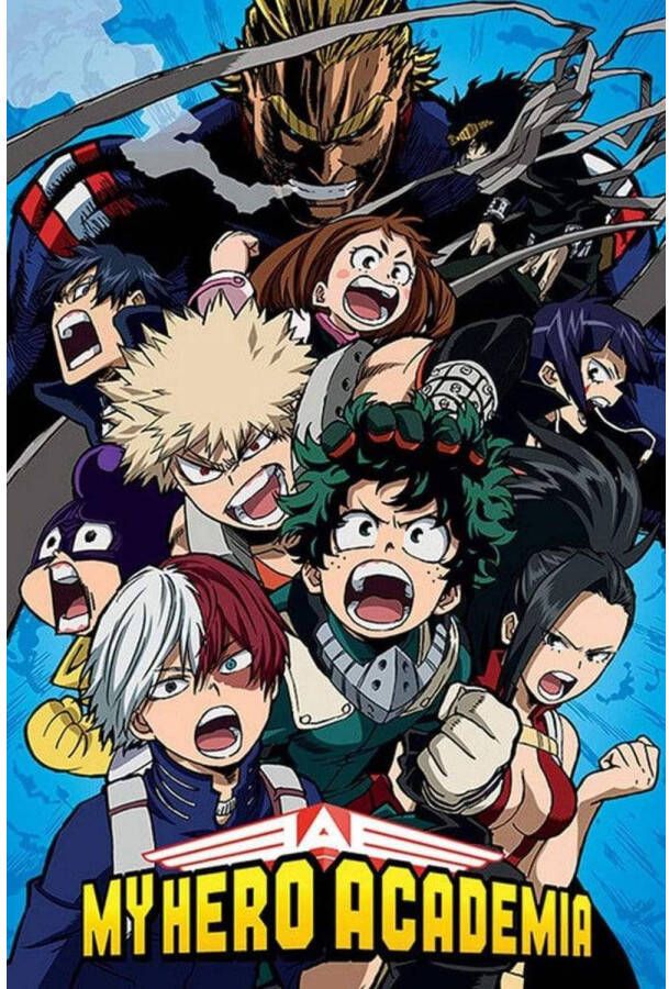 Pyramid Poster My Hero Academia Cobalt Blast Group 61x91 5cm