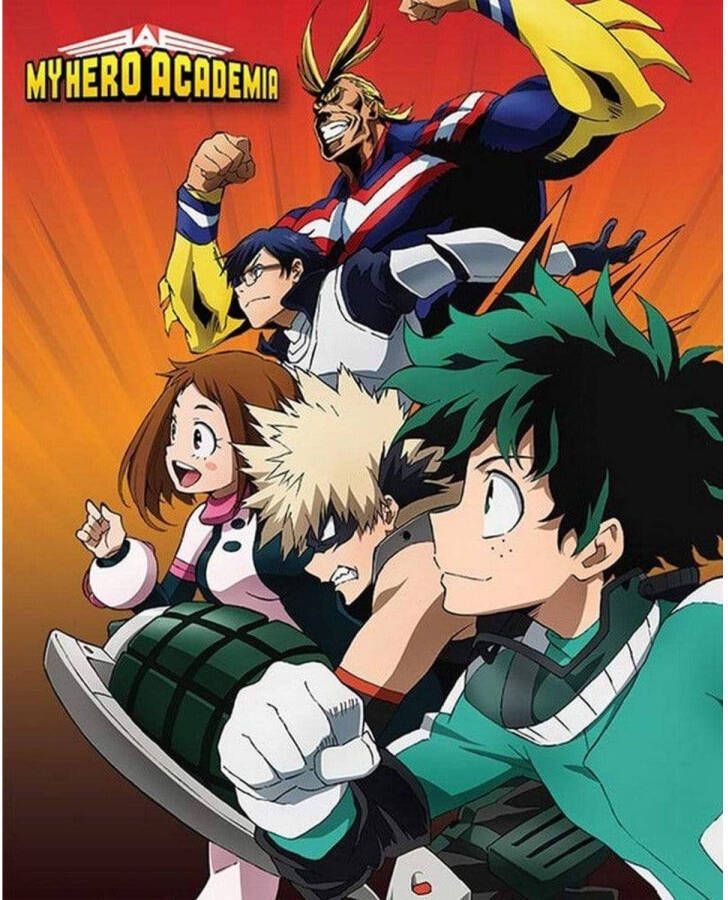 Pyramid Poster My Hero Academia Heroes to Action 40x50cm