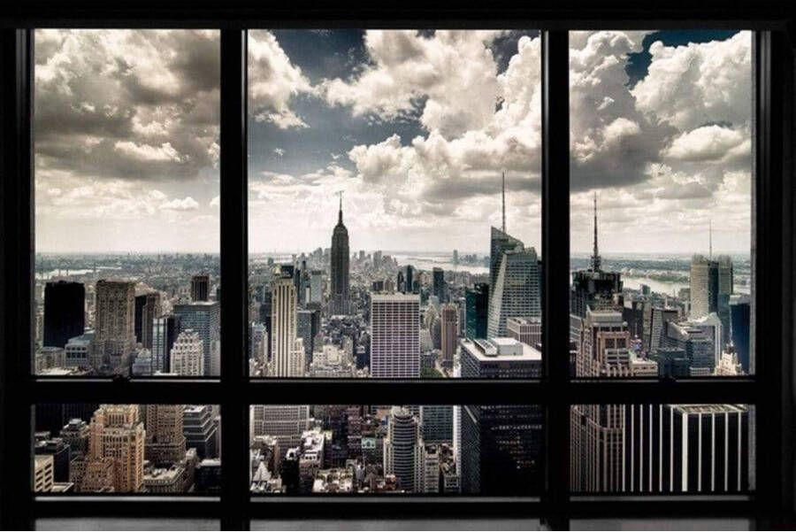 Pyramid Poster New York Window 91 5x61cm