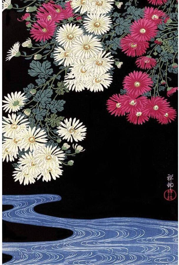 Pyramid Poster Ohara Koson Chrysanthemum and Running Water 61x91 5cm