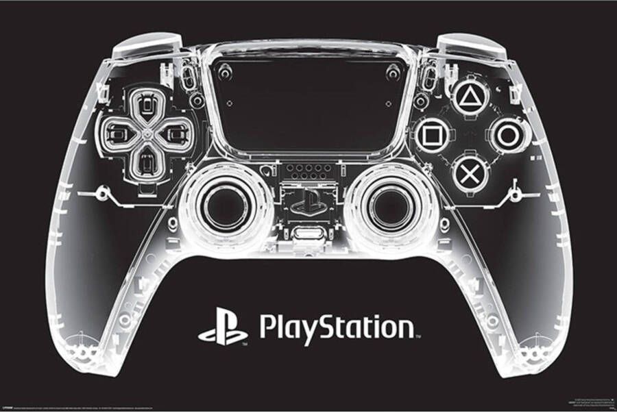 Pyramid Poster PlayStation X-Ray Pad 91 5x61cm