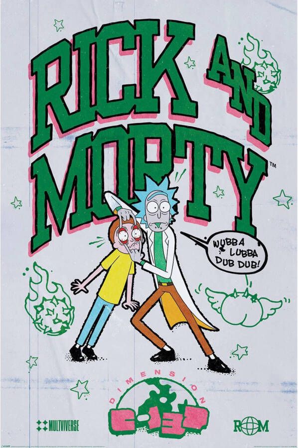 Pyramid Poster Rick and Morty Bodega Universe 61x91 5cm