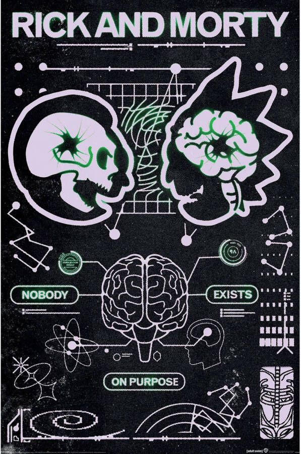 Pyramid Poster Rick and Morty Classrickal 61x91 5cm