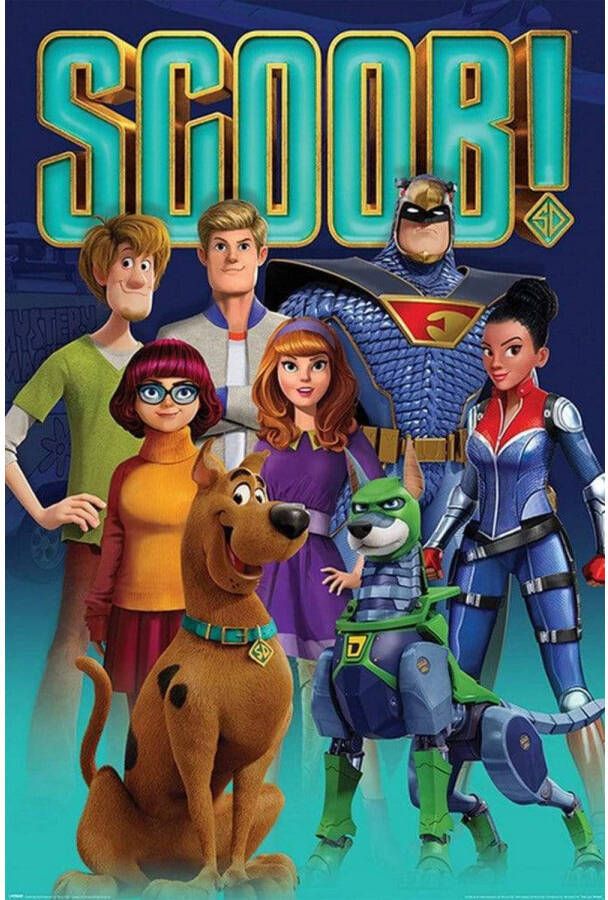 Pyramid Poster Scoob! Scooby Gang and Falcon Force 61x91 5cm