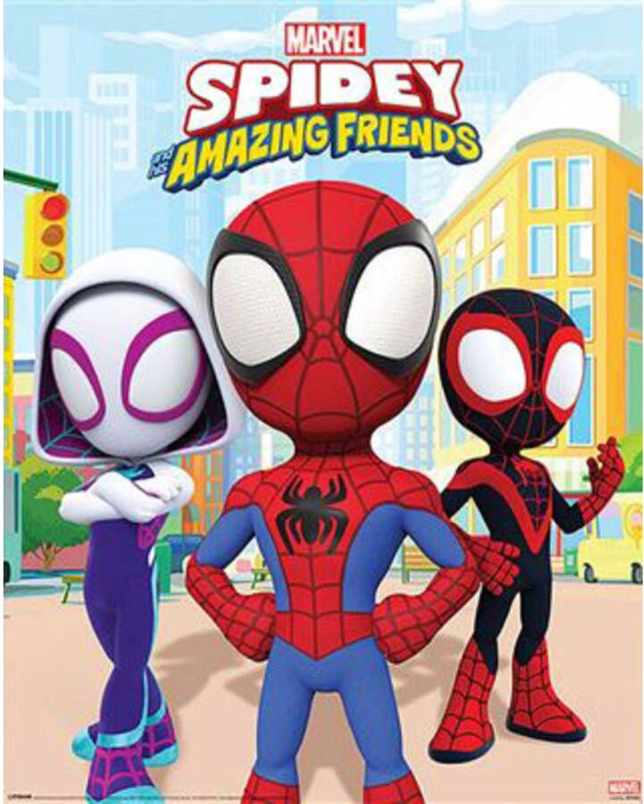 Pyramid Poster Spidey and his Amazing Friends Power of 3 40x50cm